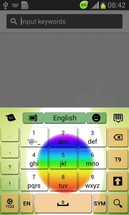 Colorful Halo Keyboard