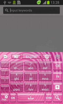 Pink Ripples Keyboard