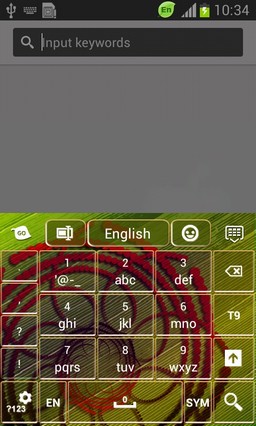 Abstract Flower Keyboard
