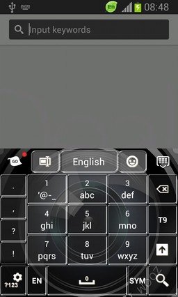 Keyboard for Samsung Galaxy S4 Zoom