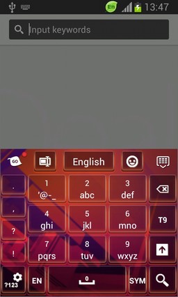 Keyboard for HTC One