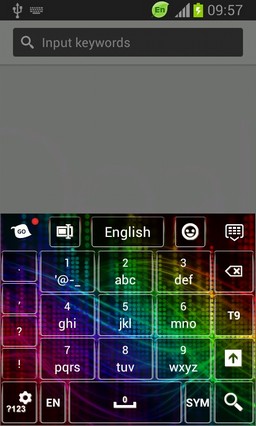 Color Keyboard for Galaxy S4