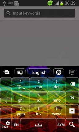 Free Abstract Color Keyboard