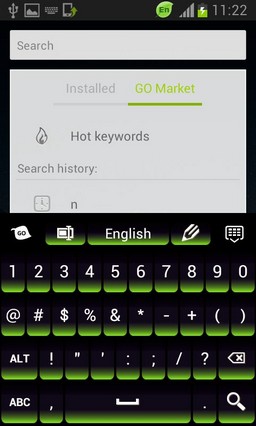 Green Keypad for Android