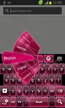 Pink Neon Keyboard Free