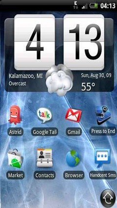 Android Weather & Toggle Widget