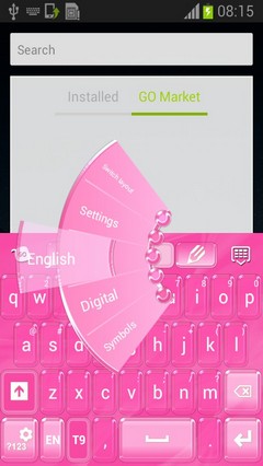 Elegant Pinky Keyboard-release