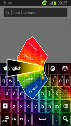 Color Keyboard for Galaxy S4
