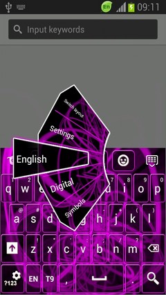 Neon Keyboard for Galaxy S4