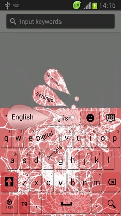Free Abstract Flowers Keyboard
