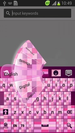 Pink Tile Keyboard