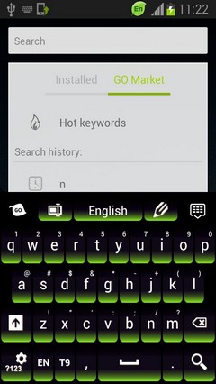 Green Keypad for Android