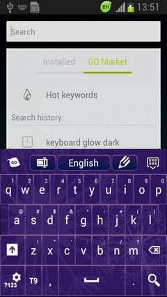 Keyboard Violet Theme