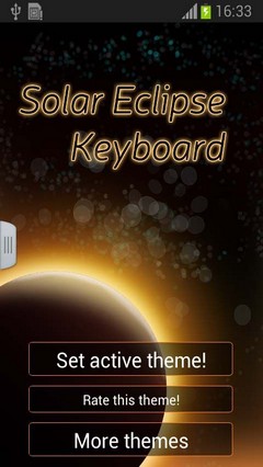 Solar Eclipse Keyboard
