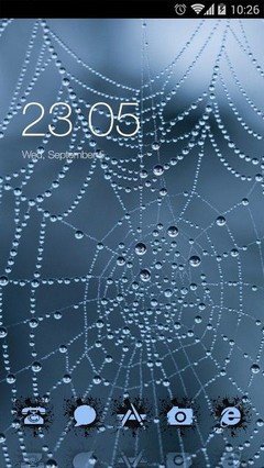 spider web drops