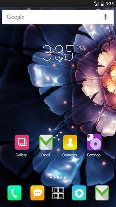 Abstract flower ADW Launcher Theme