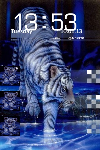 Blue Tiger Locker