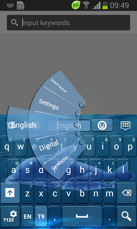 Cute Dolphin Keyboard-release