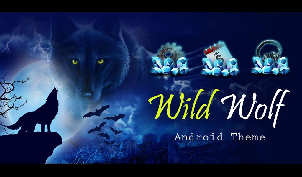 Wild Wolf Android Theme