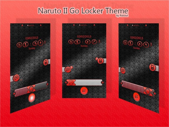 Naruto II Go Locker