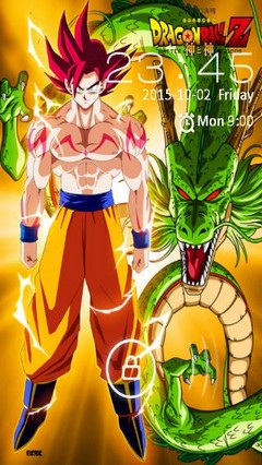 Goku Android Theme