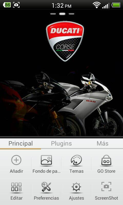Ducati Go Launcher