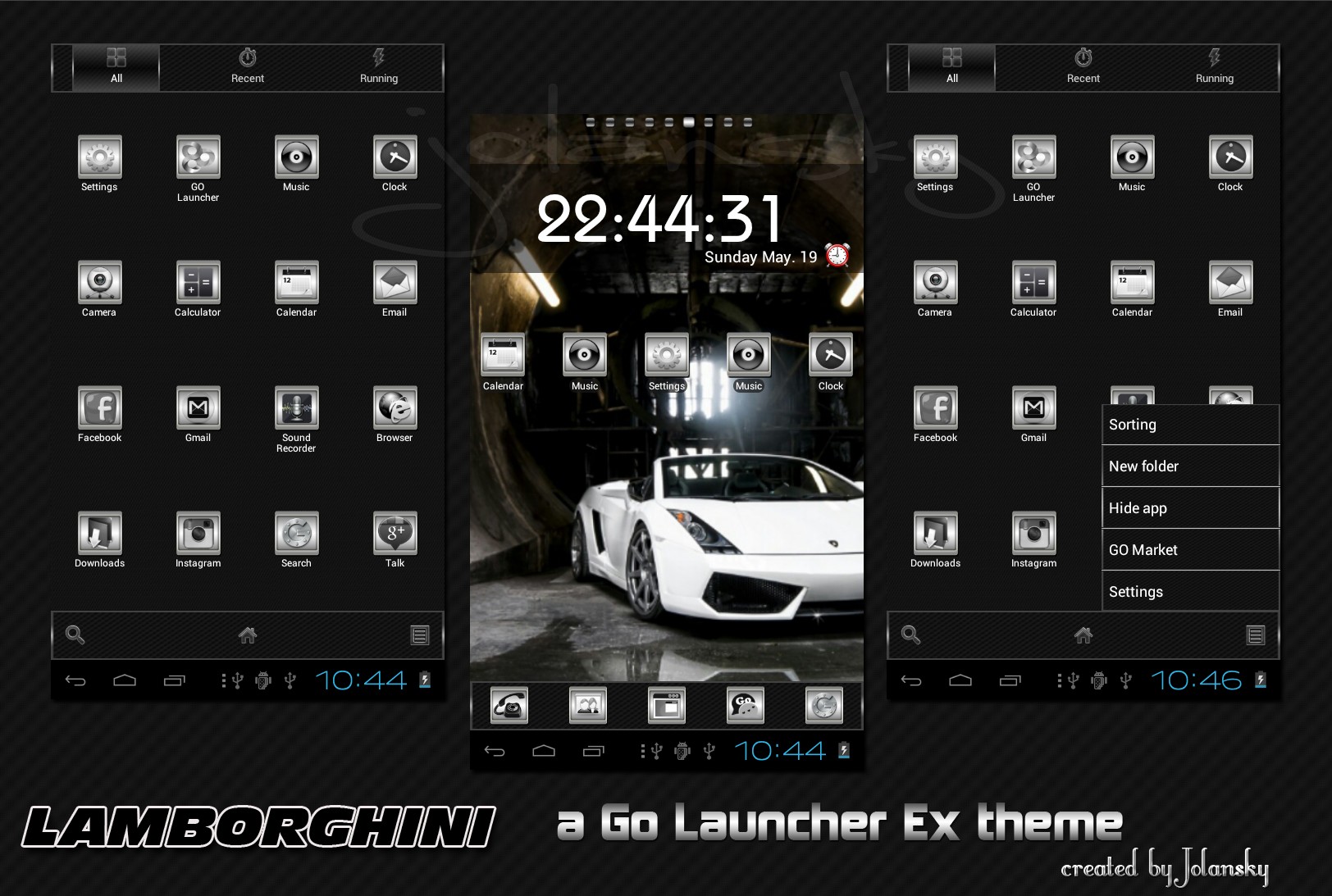 Lamborghini Go Launcher