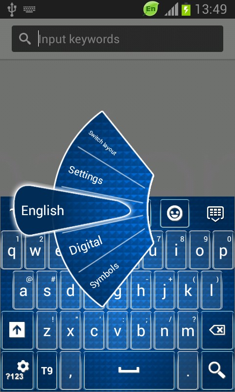 Keyboard for Samsung Galaxy Ace