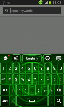 Neon Keyboard for Galaxy Note 2
