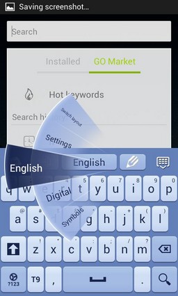 Keyboard for Galaxy Note 3