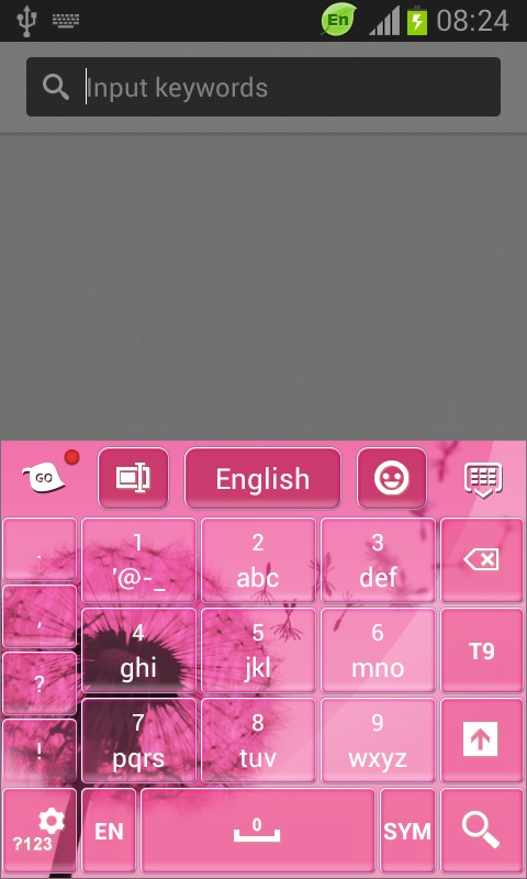 Pink Keypad for Galaxy S3 Mini