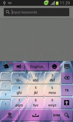 Color Keyboard for Galaxy Note 2