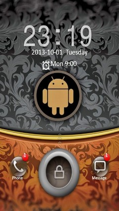 Android Logo Go Locker