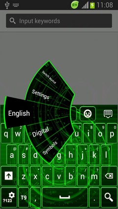 Neon Keyboard for Galaxy Note 2