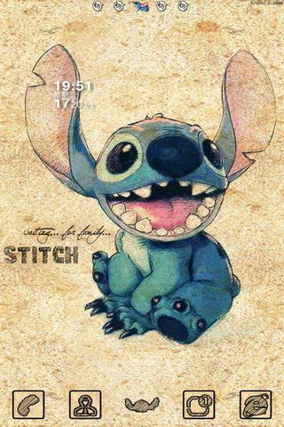 Stitch Golauncher Android Theme