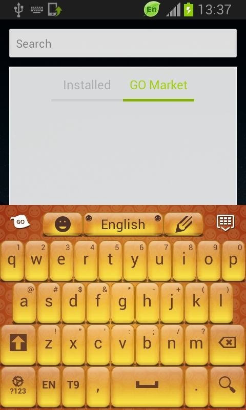 Cool Keyboard with Emoji Tema Android