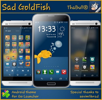 Sad GoldFish GO by ThaBull