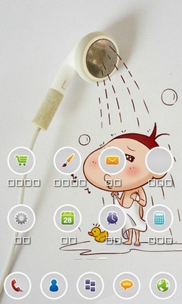 Bathing for 360 Launcher