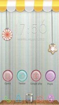 Candy Store GO Launcher Theme v1.2