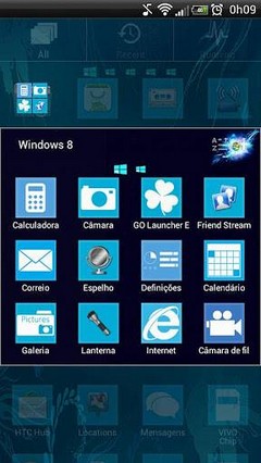 Windows 8 GO Launcher Theme
