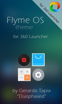 Flyme OS Theme for 360 Launcher