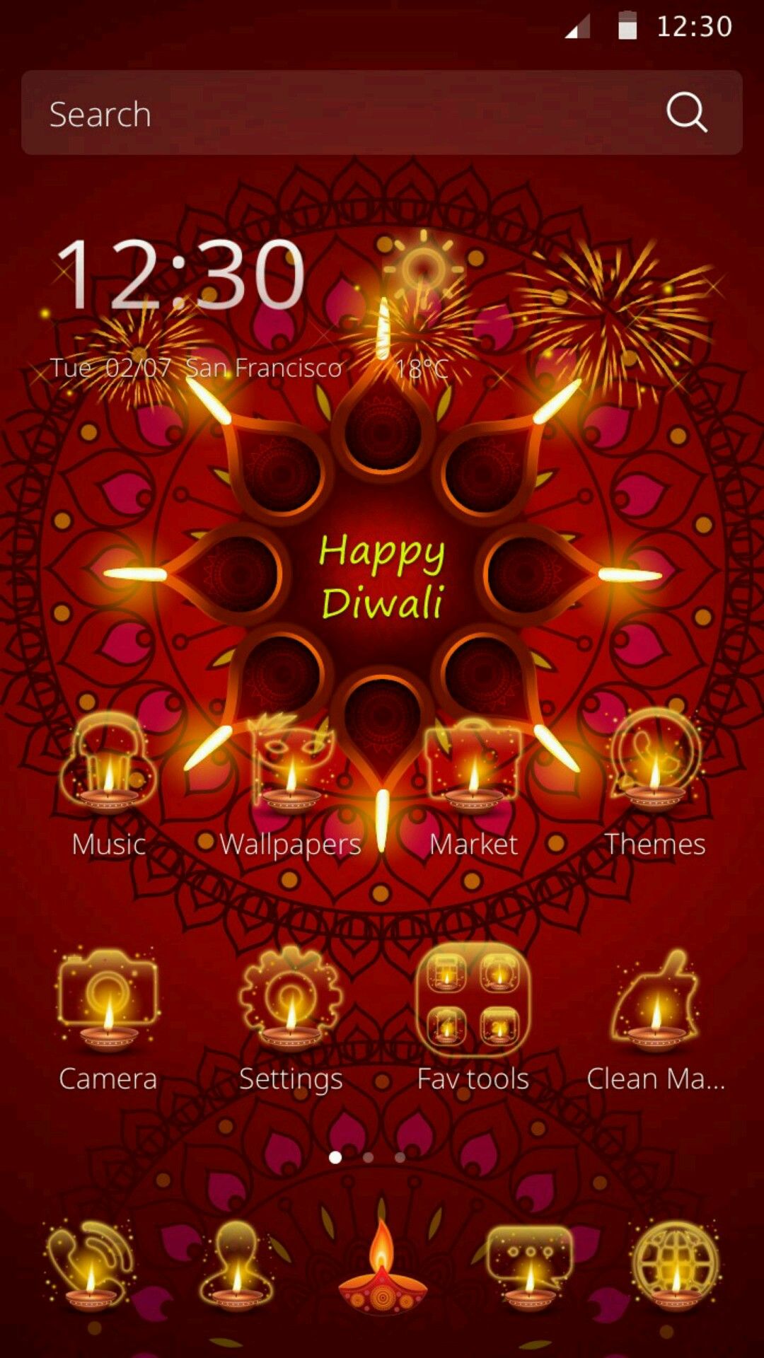 Happy Diwali Theme