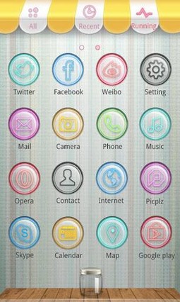 Candy Store GO Launcher Theme 1.2