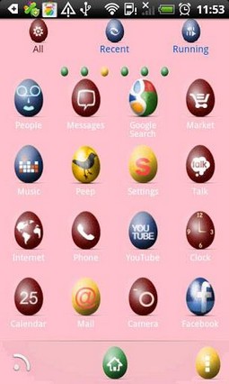 Easter Eggs Theme Go Launcher