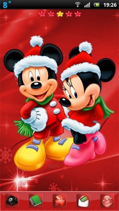 Christmas Mickey and Minnie