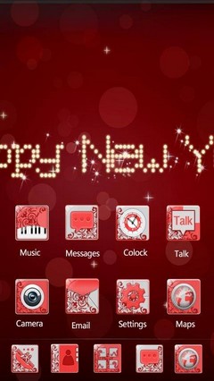 GO Launcher Happy New Year Theme