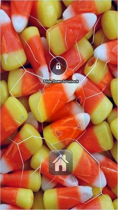 Candy Corn Lock Screen