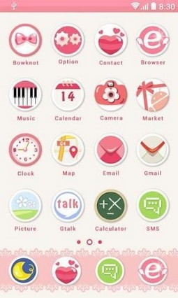 360 Mobile Themes Bowknot