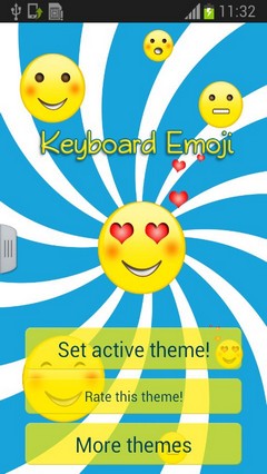 Smiley Keyboard Theme
