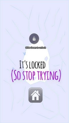 Its Locked So Stop Trying Lock Screen